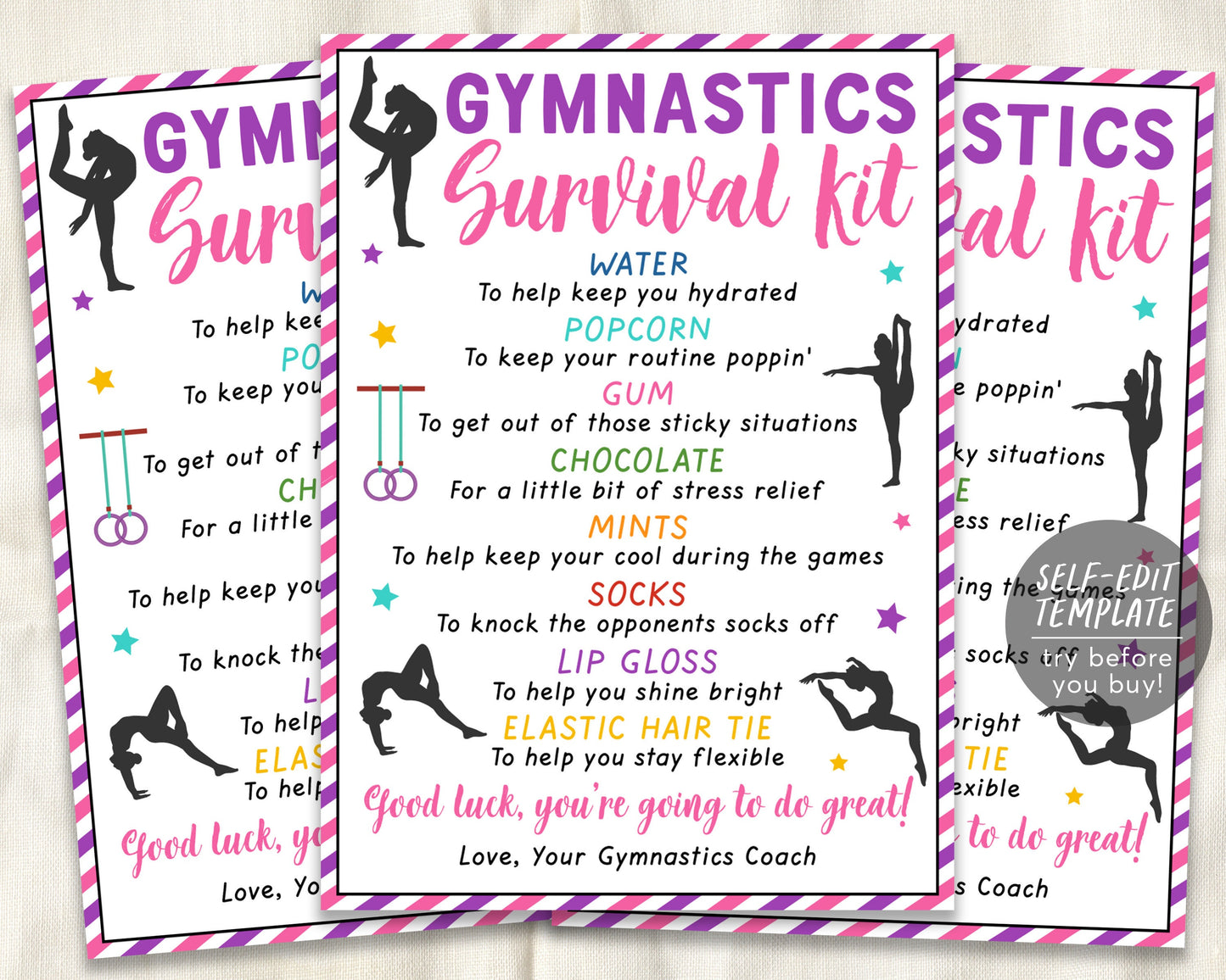 Gift Ideas for Your Gymnast by Destira