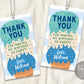 Ice Cream Birthday Party Thank You Gift Tag Editable Template, Ice Cream Sweet One Boy Summer Favor Tags Printable, Instant Download