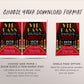 VIP Pass Birthday Invitation Editable Template, Hollywood Red Carpet Invite, Movie Star Glam Party Quinceanera, 18th Birthday Gold Black Red