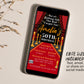 Red Carpet Birthday Invitation Editable Template, Adult VIP Hollywood Party Invite, Movie Star Glam Party, 50th 60th Birthday Gold Black Red