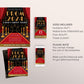 Red Carpet Prom Dance BUNDLE Set Editable Template, VIP Access Junior Senior Homecoming Flyer Invitation Ticket, High School Gala Ticket