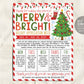 Holiday Theme Teacher Staff Appreciation Week Itinerary Flyer Editable Template