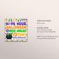 Happy Halloween Bubble Boo-bble Favor Tags Editable Template, Kids Non-Candy Preschool Bubbles Classroom Gifts From Teacher Classmate Friend