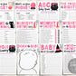 A Baby is Brewing Halloween Baby Shower Games Package Bundle Editable Template, Pink Witch Baby Sprinkle, Girl 12 Shower Games Printable DIY