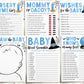 A Baby is Brewing Halloween Baby Shower Games Package Bundle Editable Template, Blue Witch Baby Sprinkle, Boy 12 Shower Games Printable DIY