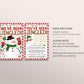 We've Been Jingled Winter Game Editable Template, You've Been Jingled Printable, Snowman Christmas Sign Instructions, Neighbors Holiday