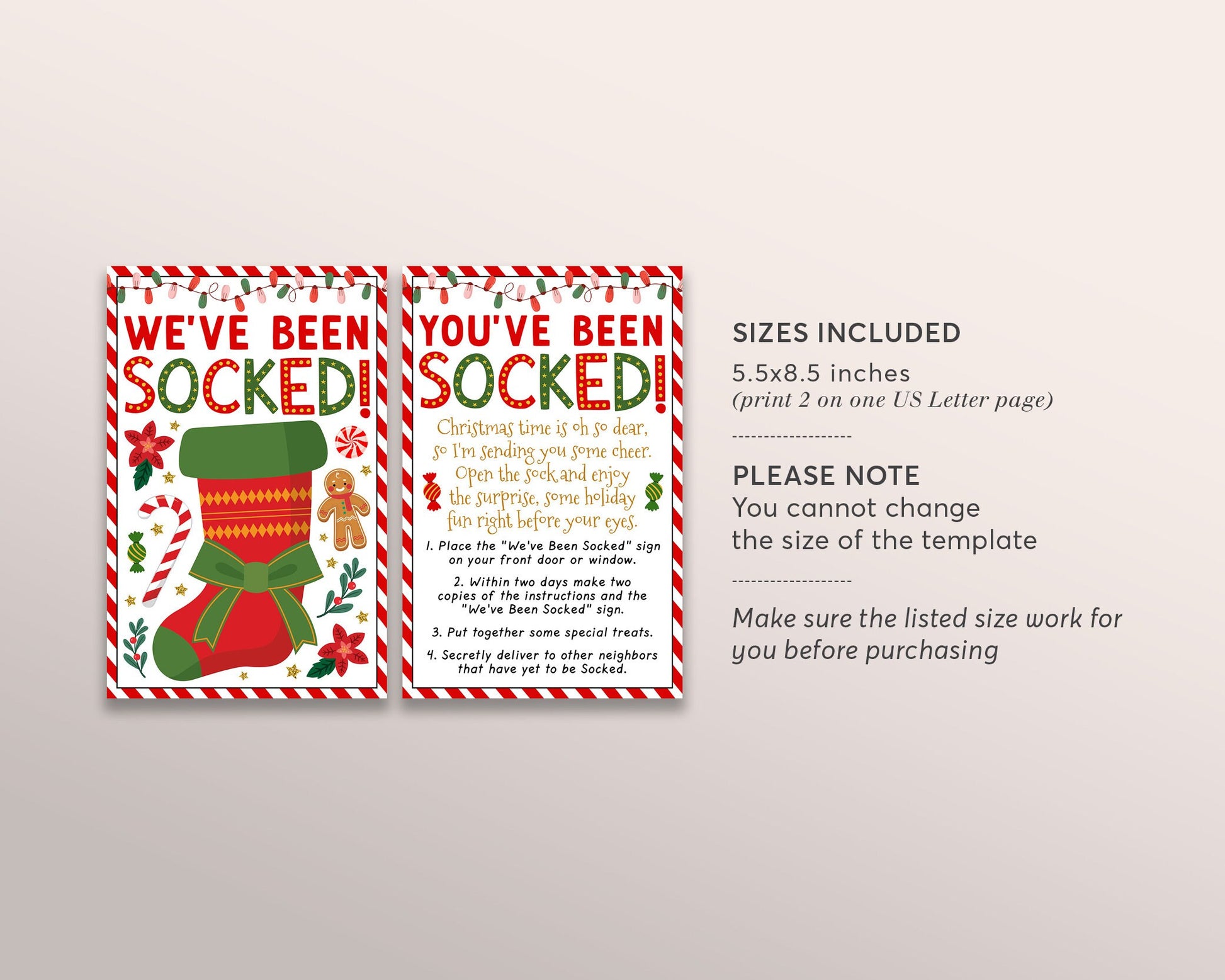 we-ve-been-socked-christmas-game-editable-template-you-ve-been-elfed-puff-paper-co for Free Printable Christmas Sock Exchange Invitation We've Been Socked Christmas Game Editable Template, You've Been Elfed, – Puff Paper Co for Free Printable Christmas Sock Exchange Invitation