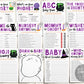 A Baby is Brewing Halloween Baby Shower Games Package Bundle Editable Template, Witch Baby Sprinkle, Unisex 12 Shower Games Printable DIY
