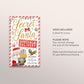 Secret Santa Gift Tags Editable Template, Christmas Santa Claus Special Delivery Gift Exchange Printable Favor Tags, Holiday Party Favor