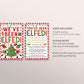 We've Been Elfed Christmas Game Editable Template, You've Been Elfed Labels Printable, Elfed Sign Instructions, Holiday Treat For Neighbor