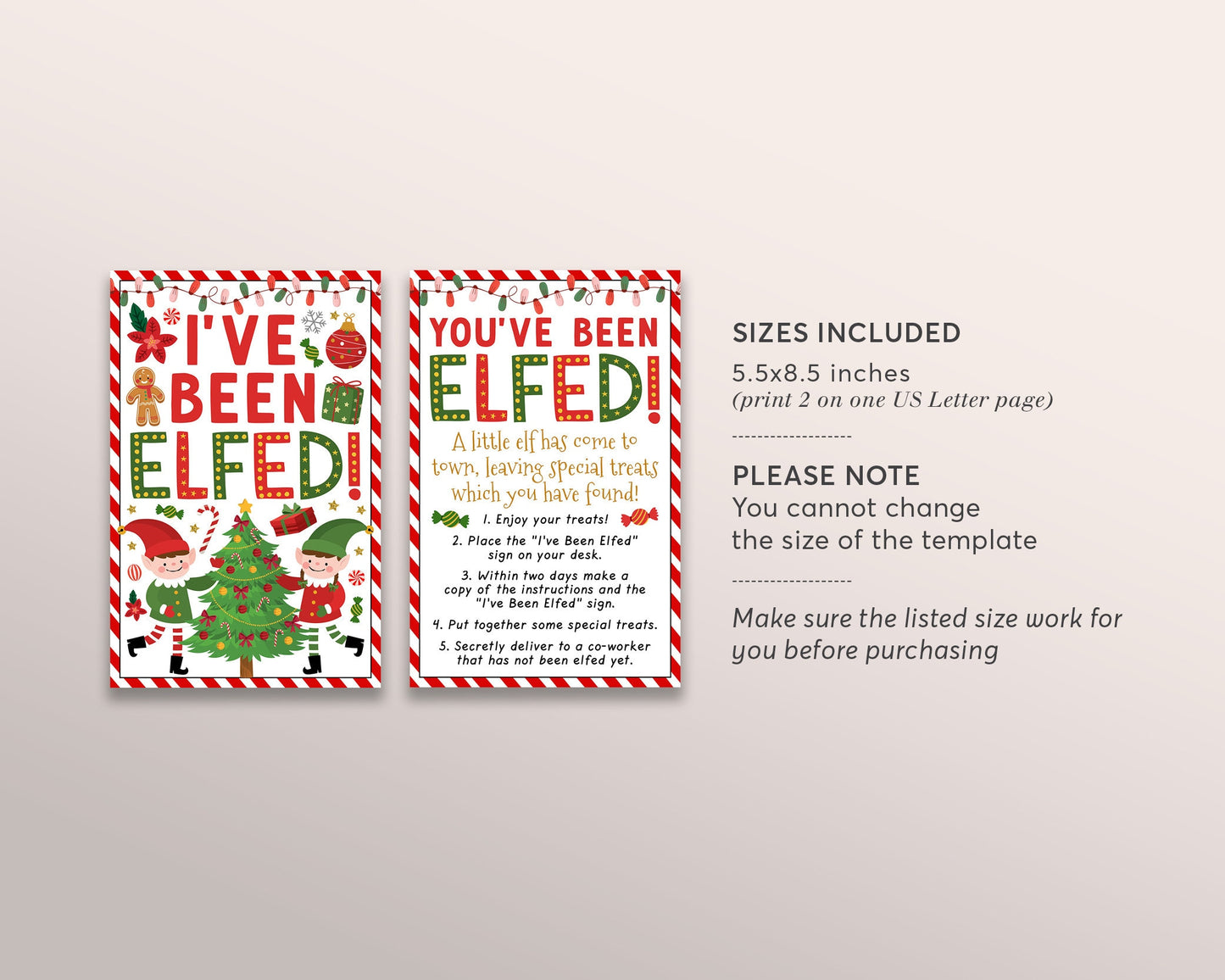 You've Been Elfed Coworker Game Editable Template, We've Been Elfed I' – Puff Paper Co you-ve-been-elfed-coworker-game-editable-template-we-ve-been-elfed-i-puff-paper-co