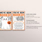 We've Been Booed Game Editable Template, You've Been Booed, Halloween Neighborhood Tradition Sign Instructions Gifts For Neighbors Printable