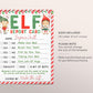 Elf Report Card Editable Template, Christmas Elf Report Letter Naughty Or Nice, Santa Claus Report Card, North Pole Official Santa Mail