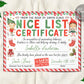Christmas Elf Games BUNDLE Editable Template, Elves Arrival Welcome Goodbye Letter, Elf Adoption Nice List Certificate Warning Report Card