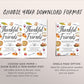 Thankful For Friends Friendsgiving Invitation Editable Template, Thanksgiving Dinner Party Potluck Feast Invite, Holiday Friends Feast