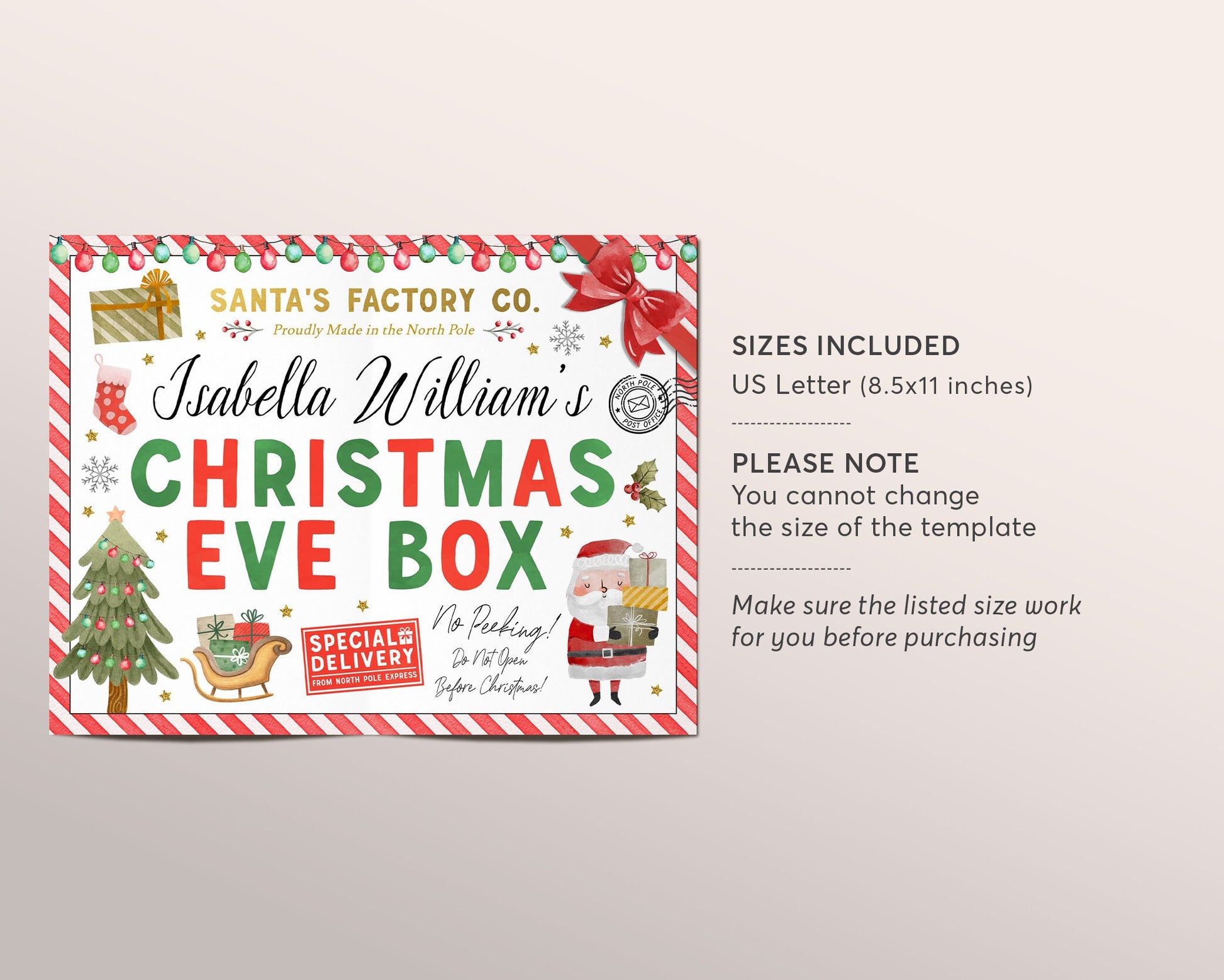 Christmas Eve Box Label Editable Template, Special Delivery Night Befo – Puff Paper Co christmas-eve-box-label-editable-template-special-delivery-night-befo-puff-paper-co