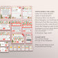 Christmas Eve Box Kit MEGA BUNDLE Editable Template, Official Letter To And From Santa, Wishlist Naughty Nice List Certificate Wish List