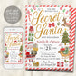 Secret Santa Gift Exchange Invitation Editable Template, Christmas Gift Swap Party Invite, Holiday Party For Kids Printable, Winter Evite