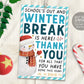 Christmas Gift Tags Editable Template