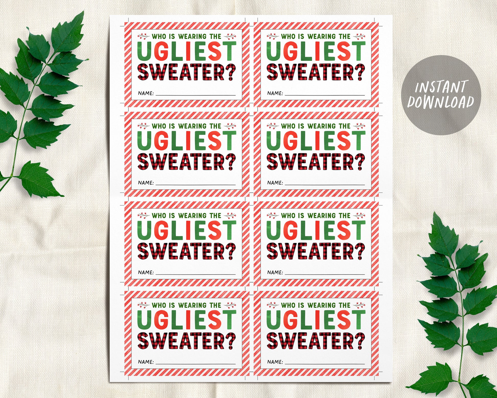 Christmas Ugly Sweater Party Decorations BUNDLE, Ugly Sweater Contest – Puff Paper Co christmas-ugly-sweater-party-decorations-bundle-ugly-sweater-contest-puff-paper-co