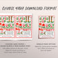 Let's Get Elfed Up Ugly Sweater Invitation Editable Template, Adult Christmas Party, Secret Elf Santa Holiday Xmas Gift Swap Party Invite
