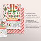 Elf Christmas Birthday Party Invitation Editable Template, Funny Christmas Son Of A Nutcracker Party Invite Kids, Elves Holiday Party Evite