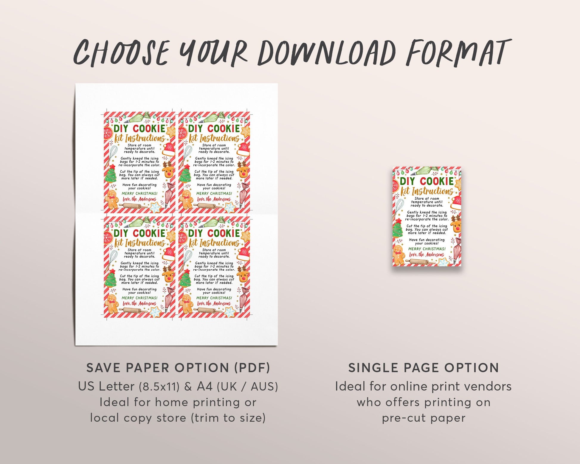 Christmas DIY Cookie Kit Instructions Gift Tag Editable Template, Holi – Puff Paper Co christmas-diy-cookie-kit-instructions-gift-tag-editable-template-holi-puff-paper-co