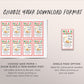Milk And Cookies For Santa Tag Editable Template, Christmas Treats Santa Claus Milk And Cookies Tag Printable, Christmas Eve Traditions Box