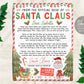 Christmas Eve Box Kit MEGA BUNDLE Editable Template, Official Letter To And From Santa, Wishlist Naughty Nice List Certificate Wish List