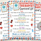 Respiratory Therapist Survival Kit Gift Tags Editable Template