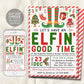 Elfin Good Time Invitation Editable Template