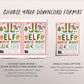 Elf Movie Night Invitation Editable Template, Christmas Movie Night Invite, Holiday Outdoor Movie Evite, Winter Pajama Party Printable
