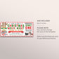 Elf Christmas Movie Ticket Invitation Editable Template, Xmas Holiday Movie Night Party Ticket Invite Printable, Winter Outdoor Popcorn DIY