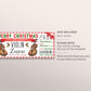 Violin Lessons Christmas Gift Certificate Editable Template, Surprise Music Violin Class Masterclass Gift Voucher Holiday Gift Reveal Coupon