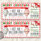 Hot Air Balloon Ticket Editable Template