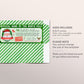 Christmas Money Envelope Editable Template, Christmas Cash Envelopes From Santa Printable, Stocking Stuffer Santa Gift For Kids North Pole