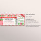 Christmas Shopping Spree Gift Certificate Editable Template, Surprise Holiday Shopping Day Voucher Ticket, Xmas Shopping Coupon Printable