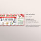 Planetarium Ticket Editable Template, Christmas Space Museum Gift Voucher For Kids, Holiday Science Center Surprise Coupon, Space Adventure