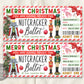 Christmas Nutcracker Ballet Gift Ticket Editable Template