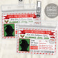Elf ID Card Editable Template