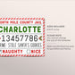 Christmas Mugshot Sign Board Editable Template, Holiday Ugly Sweater Photo Booth Prop Selfie Station Jail Sign Printable Mugshot Party Decor