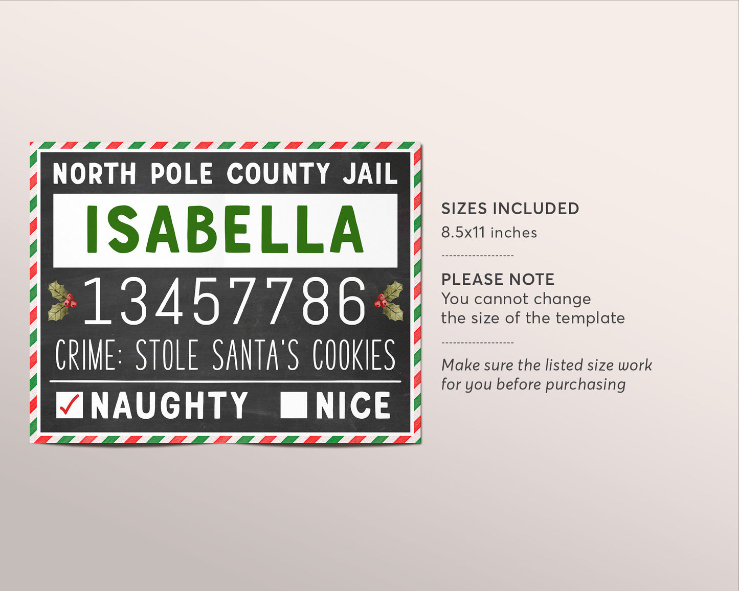 Christmas Mugshot Sign Board Editable Template, Holiday Ugly Sweater P – Puff Paper Co christmas-mugshot-sign-board-editable-template-holiday-ugly-sweater-p-puff-paper-co