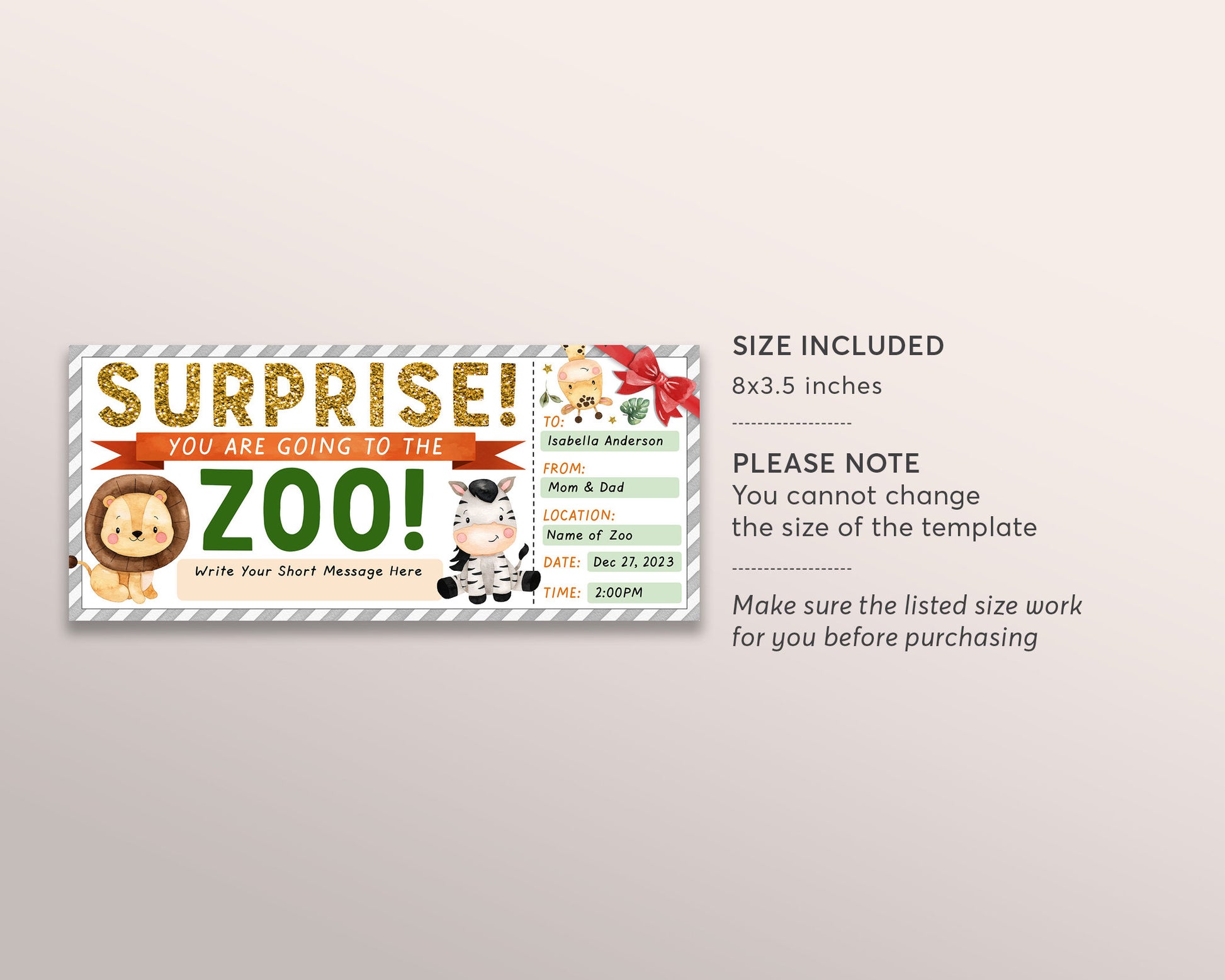 zoo-ticket-editable-template-surprise-birthday-gift-for-kids-zoo-mem-puff-paper-co for Free Printable Zoo Ticket Template Zoo Ticket Editable Template, Surprise Birthday Gift For Kids, Zoo Mem – Puff Paper Co for Free Printable Zoo Ticket Template