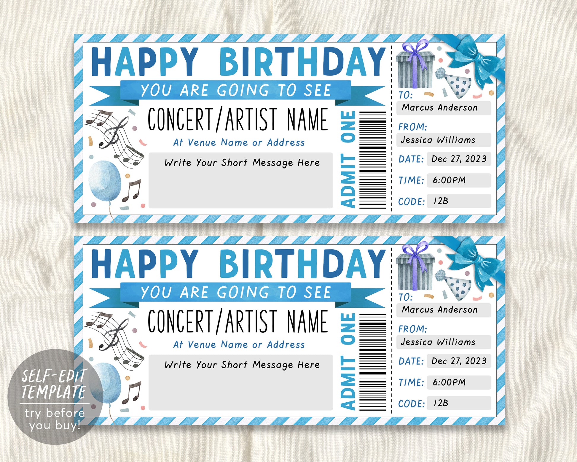 concert-ticket-gift-voucher-editable-template-surprise-birthday-gift-puff-paper-co for Free Printable Concert Ticket Template Concert Ticket Gift Voucher Editable Template, Surprise Birthday Gift – Puff Paper Co for Free Printable Concert Ticket Template