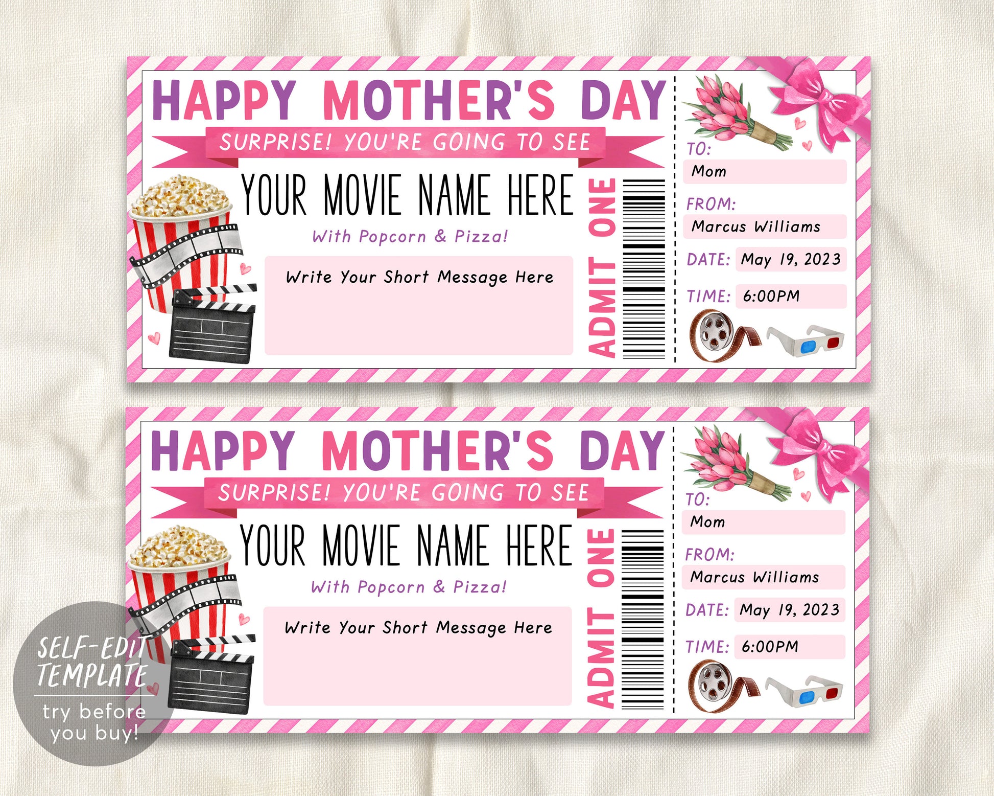 mothers-day-movie-ticket-invitation-editable-template-family-movie-ni-puff-paper-co for Editable Movie Ticket Invitation Template Free Printable Mothers Day Movie Ticket Invitation Editable Template, Family Movie Ni – Puff Paper Co for Editable Movie Ticket Invitation Template Free Printable