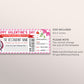Valentines Day Restaurant Gift Voucher Editable Template, Surprise Dinner Date Gift Certificate Invite Printable, Dining Night Out Coupon