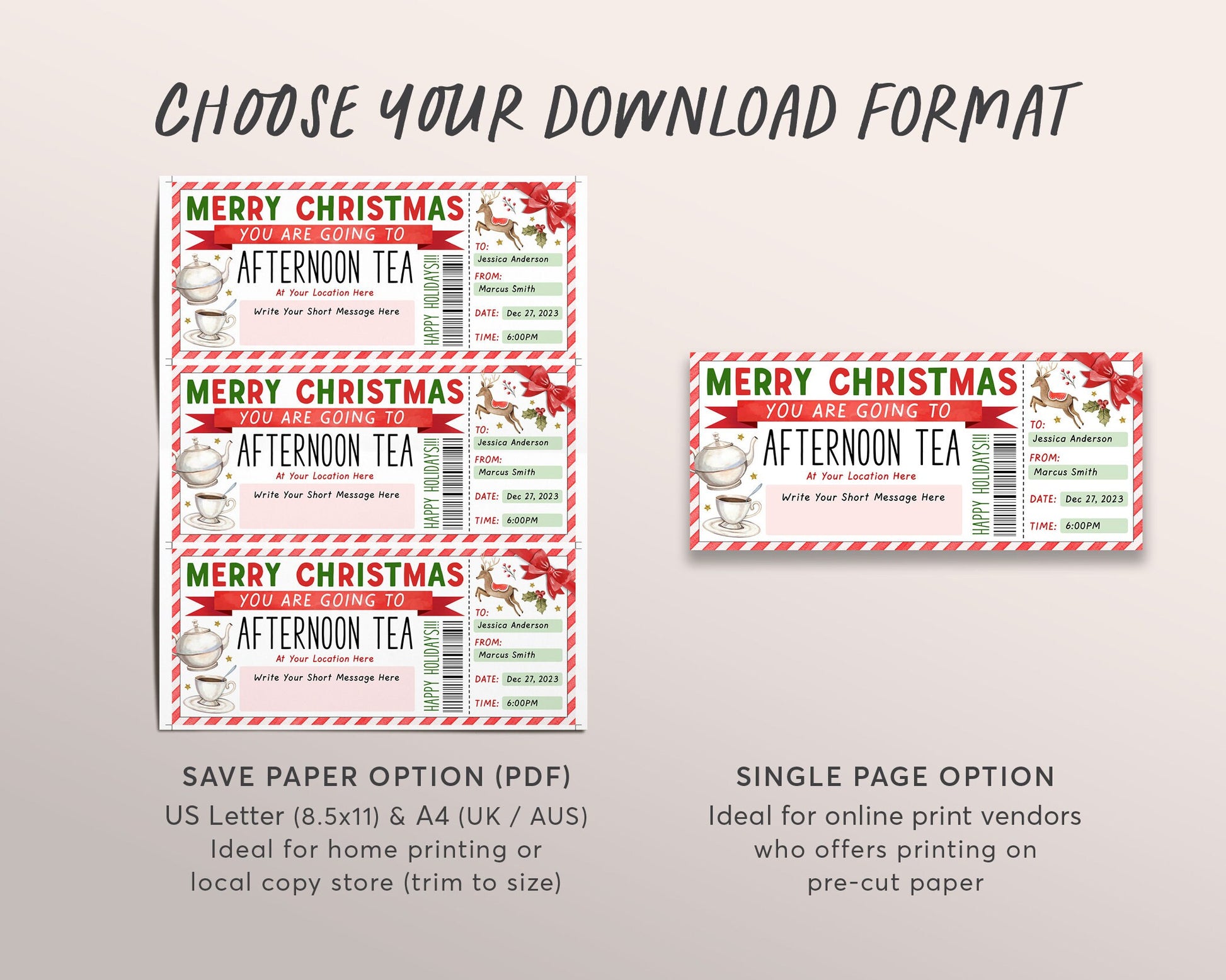 Afternoon Tea Gift Voucher Ticket Editable Template, English Afternoon – Puff Paper Co afternoon-tea-gift-voucher-ticket-editable-template-english-afternoon-puff-paper-co