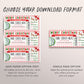 Christmas Home Cooked Meal Coupon Editable Template, Surprise Personal Chef Experience Dinner Gift Voucher, Holiday Dining Gift Certificate