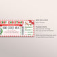 Christmas Home Cooked Meal Coupon Editable Template, Surprise Personal Chef Experience Dinner Gift Voucher, Holiday Dining Gift Certificate