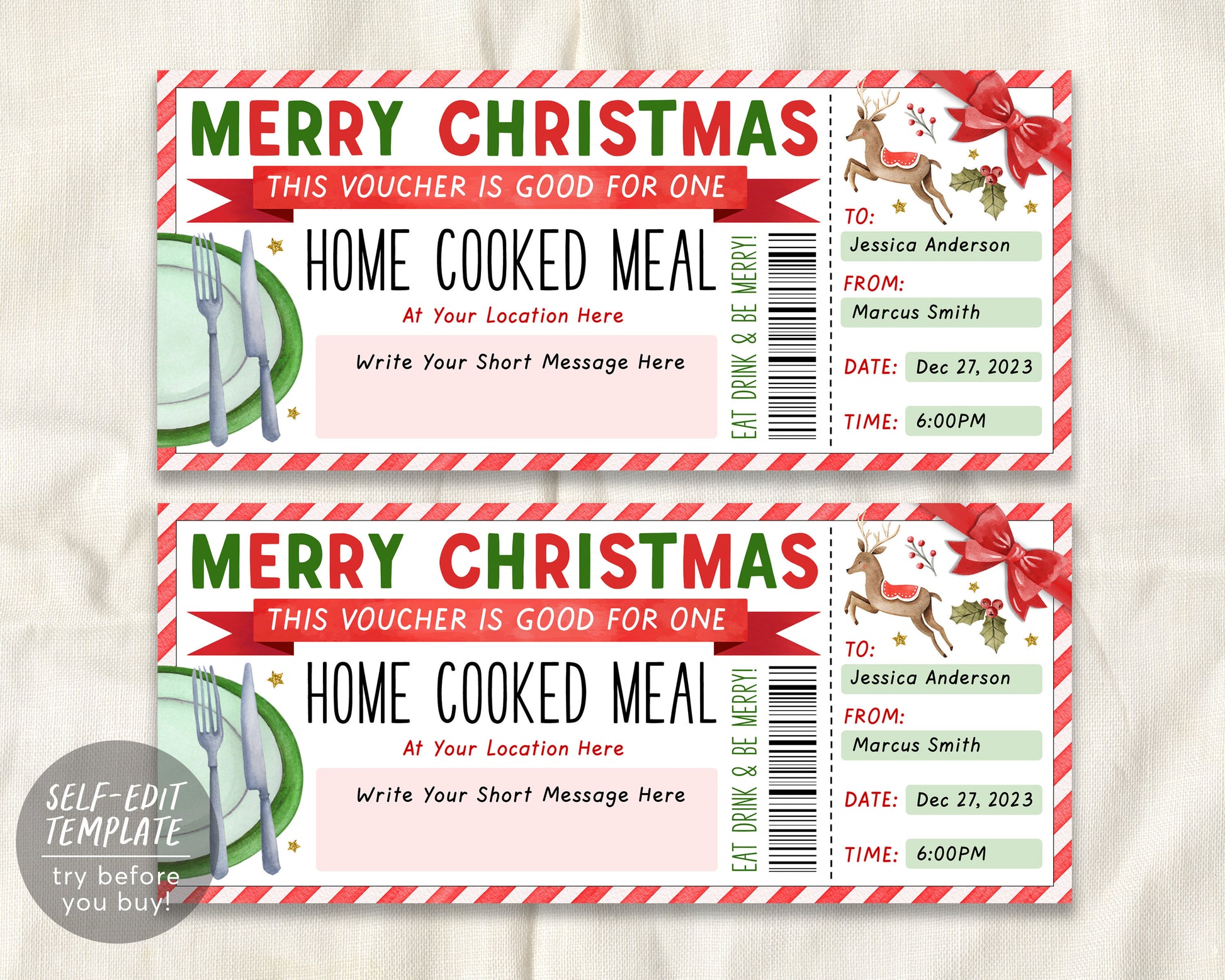 christmas-home-cooked-meal-coupon-editable-template-surprise-personal-puff-paper-co for Free Printable Meal Voucher Templates Christmas Home Cooked Meal Coupon Editable Template, Surprise Personal – Puff Paper Co for Free Printable Meal Voucher Templates